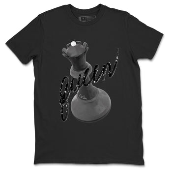4s Fear shirts to match jordans 3D Queen sneaker match tees Air Jordan 4 Fear match shoes to clothes SNRT Sneaker Tees unisex cotton Black 2 shirts