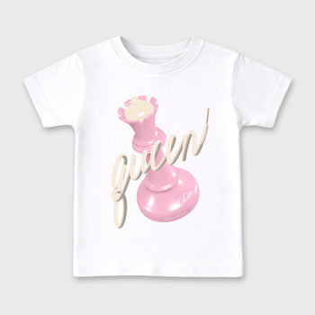 Sneaker match tees – Sneaker Tees To Match Air Jordan 4 Iced Carmine Shoes – 3D Queen Kids T-Shirt White 2