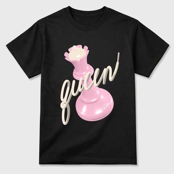 Sneaker match tees – Sneaker Tees To Match Air Jordan 4 Iced Carmine Shoes – 3D Queen Tee Black 2
