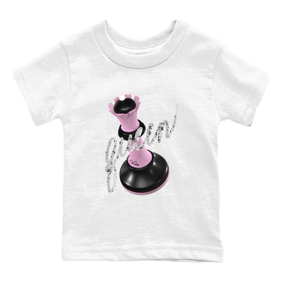 4s Retro Orchid shirts to match jordans 3D Queen sneaker match tees Air Jordan 4 WMNS Orchid match shoes to clothes SNRT Sneaker Tees Youth Baby White 2 tee