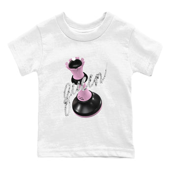 4s Retro Orchid shirts to match jordans 3D Queen sneaker match tees Air Jordan 4 WMNS Orchid match shoes to clothes SNRT Sneaker Tees Youth Baby White 2 tee