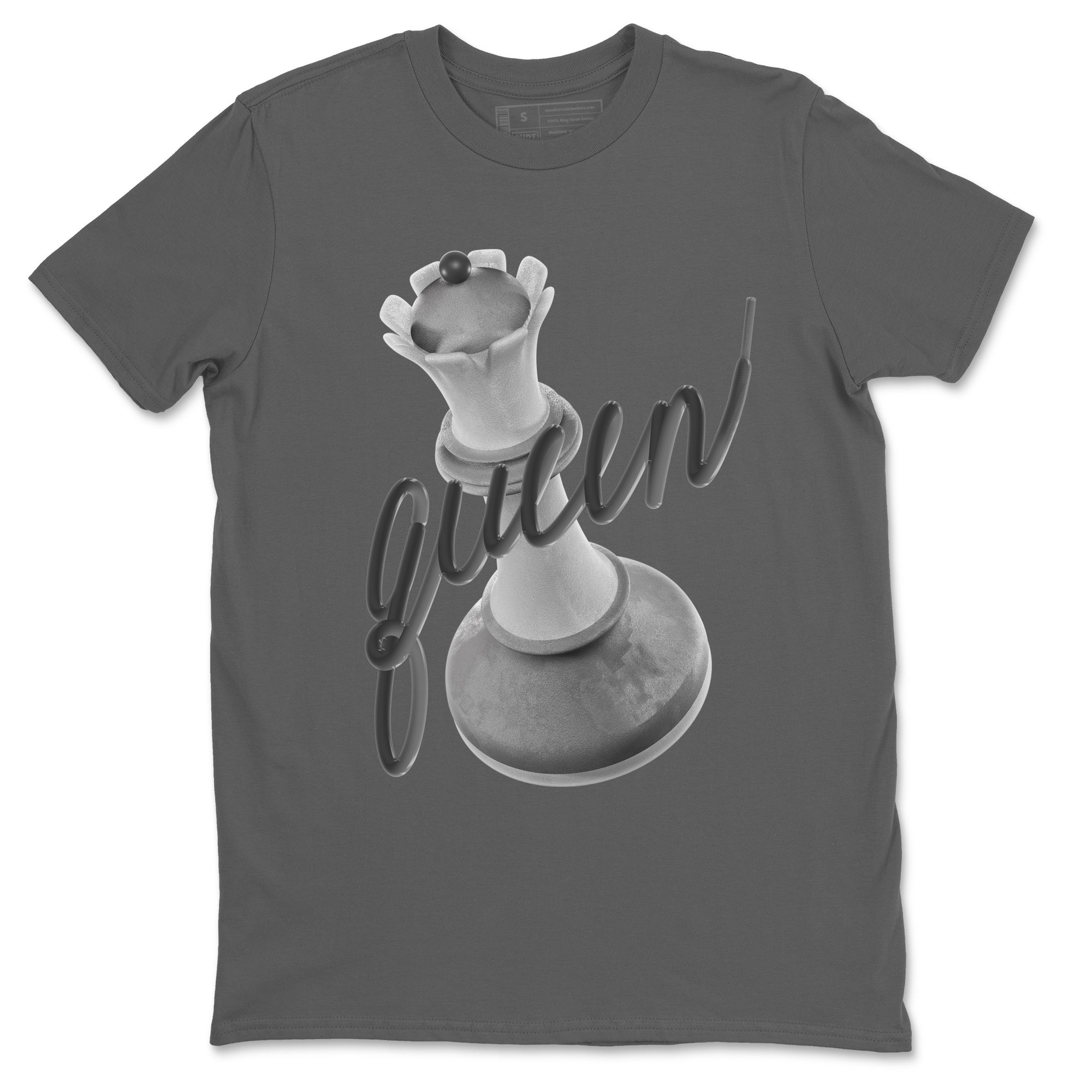4s Wet Cement shirts to match jordans 3D Queen sneaker match tees Air Jordan 4 SE Wet Cement SNRT Sneaker Release Tees unisex cotton Cool Grey 2 crew neck shirts