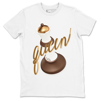 5s Golden Ticket shirts to match jordans 3D Queen best t shirts to wear with jordans Air Jordan 5 Golden Ticket match shoes to clothes SNRT Sneaker Tees unisex cotton White 2 shirts
