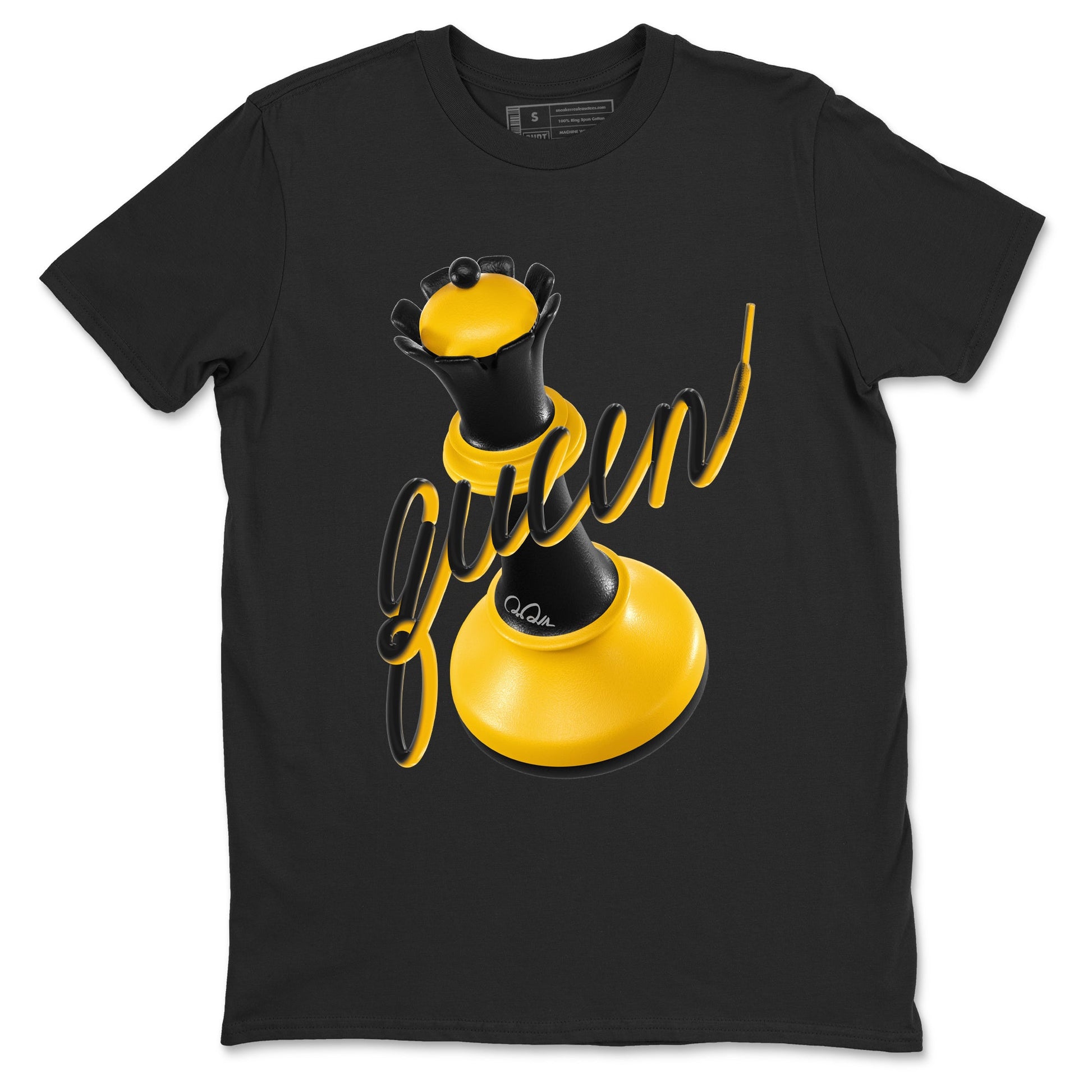5s Tokyo Sneaker match tees – Sneaker Tees To Match Air Jordan 5 Tokyo Shoes – 3D Queen Tee Black 2