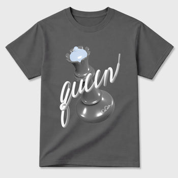 Sneaker outfits graphic tee – Sneaker Tees To Match Air Jordan 5 Wolf Grey Sneakers – 3D Queen Tee Cool Grey 2