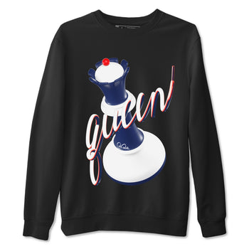 6s White And Midnight Navy shirts to match jordans 3D Queen sneaker match tees Air Jordan 6 White And Midnight Navy SNRT Sneaker Tees streetwear brand Black 2 unisex cotton tee