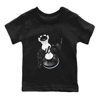 AJ6 White Black shirts to match jordans 3D Queen sneaker match tees Air Jordan 6 White Black SNRT Sneaker Tees streetwear brand Baby and Youth Black 2 cotton tee