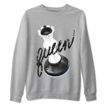 AJ6 White Black shirts to match jordans 3D Queen sneaker match tees Air Jordan 6 White Black SNRT Sneaker Tees streetwear brand Heather Grey 2 unisex cotton tee