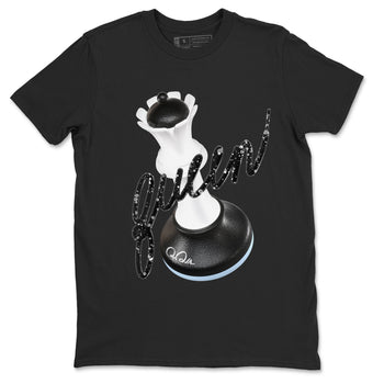 AJ6 White Black shirts to match jordans 3D Queen sneaker match tees Air Jordan 6 White Black SNRT Sneaker Tees streetwear brand Black 2 unisex cotton tee