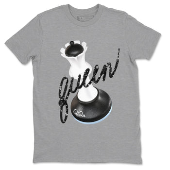 AJ6 White Black shirts to match jordans 3D Queen sneaker match tees Air Jordan 6 White Black SNRT Sneaker Tees streetwear brand Heather Grey 2 unisex cotton tee