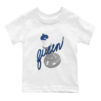 Sneaker match tees – Sneaker Tees To Match Air Jordan 9 Flint Grey Shoes – 3D Queen Kids T-Shirt White 2