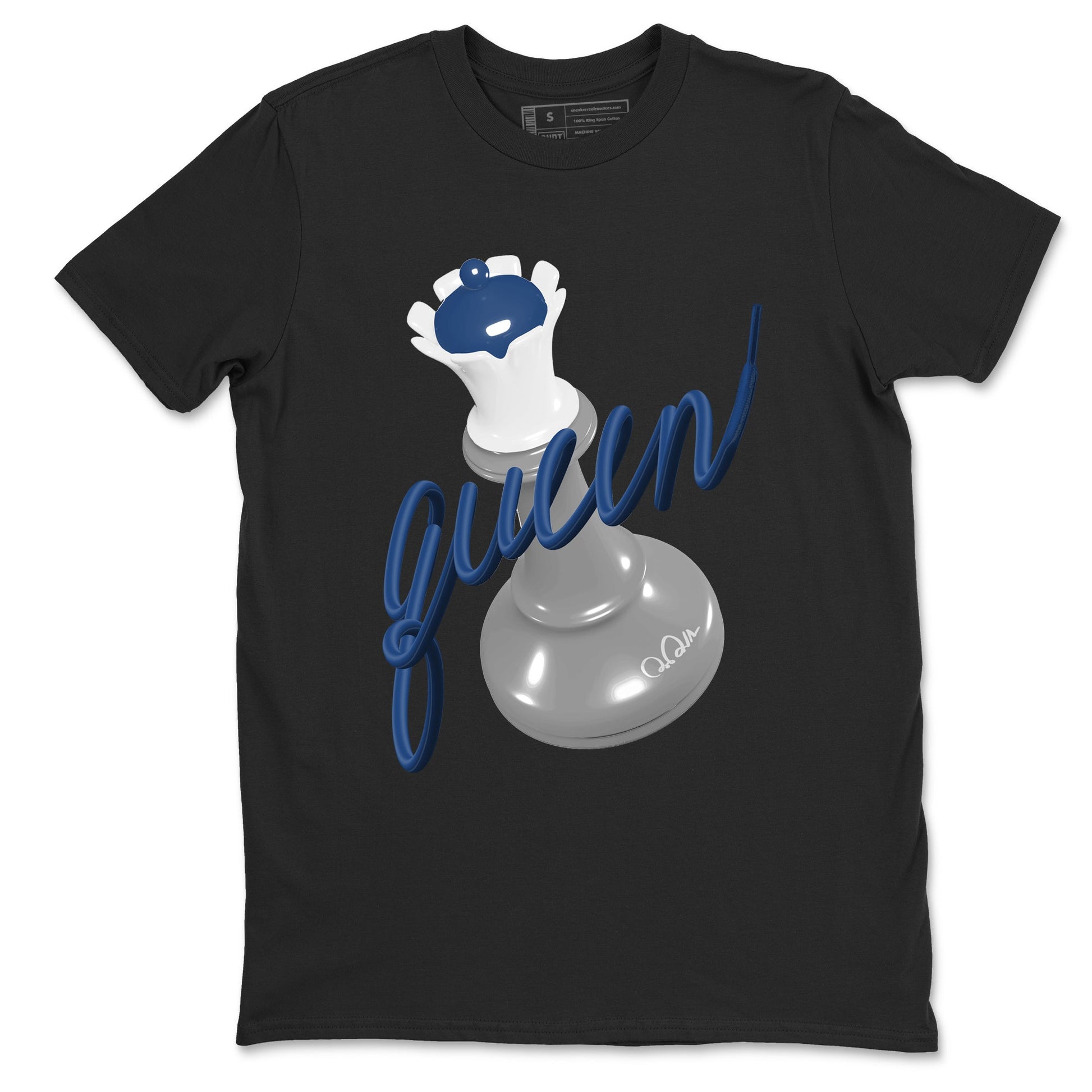 Sneaker match tees – Sneaker Tees To Match Air Jordan 9 Flint Grey Shoes – 3D Queen Tee Black 2