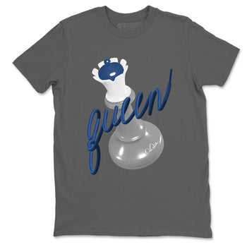 Sneaker match tees – Sneaker Tees To Match Air Jordan 9 Flint Grey Shoes – 3D Queen Tee Cool Grey 2