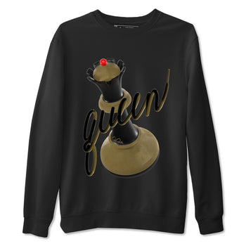 9s Olive shirts to match jordans 3D Queen sneaker match tees Air Jordan 9 Olive match shoes to clothes SNRT Sneaker Tees unisex cotton Black 2 shirts