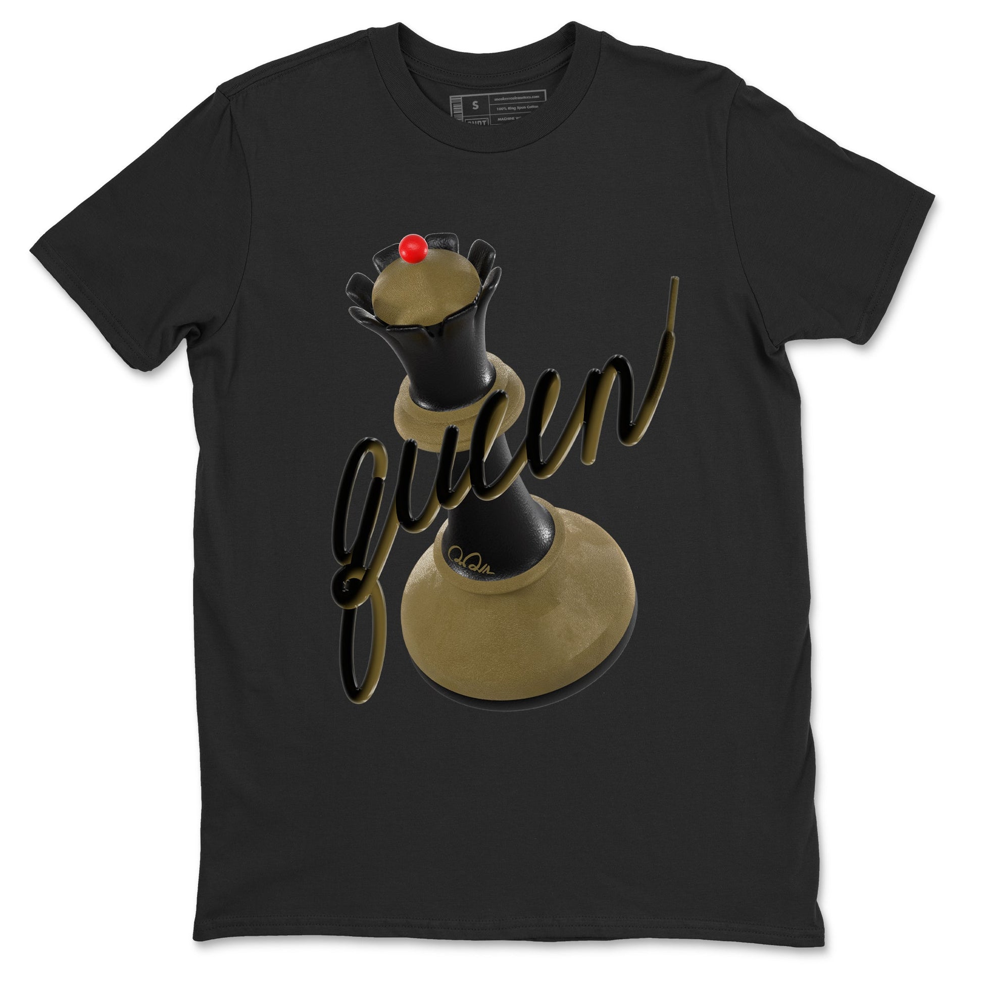 9s Olive shirts to match jordans 3D Queen sneaker match tees Air Jordan 9 Olive match shoes to clothes SNRT Sneaker Tees unisex cotton Black 2 shirts