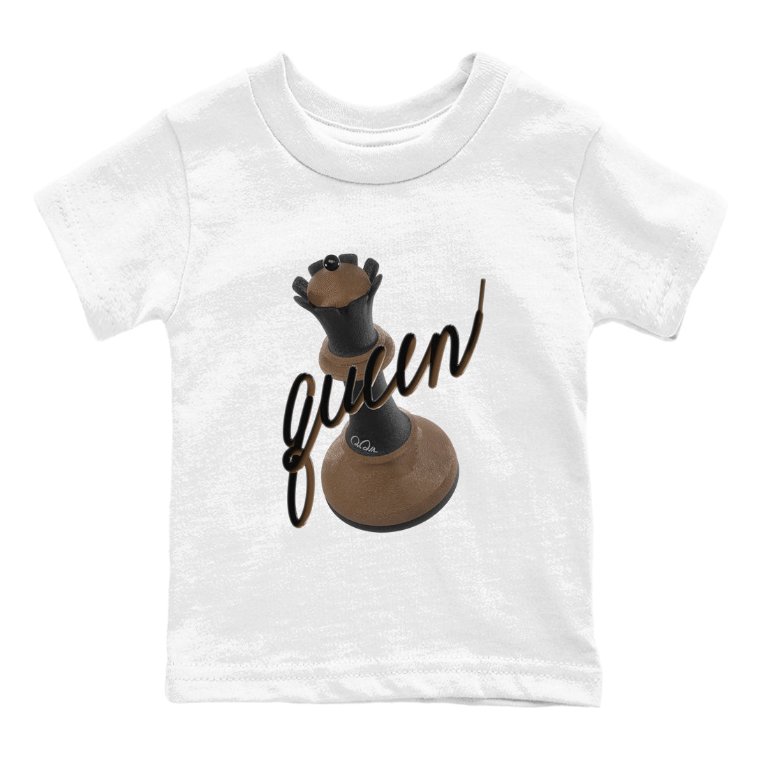 Jordan Jumpman Jack TR Travis Scott Dark Mocha shirts to match jordans 3D Queen sneaker match tees Jordan Jumpman Jack Travis Scott Dark Mocha match shoes to clothes SNRT Sneaker Tees Youth Baby White 2 tee