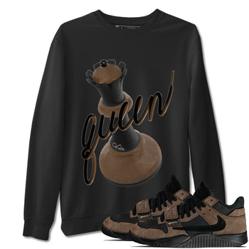 Jordan Jumpman Jack TR Travis Scott Dark Mocha shirts to match jordans 3D Queen sneaker match tees Jordan Jumpman Jack Travis Scott Dark Mocha match shoes to clothes SNRT Sneaker Tees unisex cotton Black 1 shirts