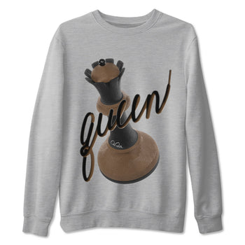 Jordan Jumpman Jack TR Travis Scott Dark Mocha shirts to match jordans 3D Queen sneaker match tees Jordan Jumpman Jack Travis Scott Dark Mocha match shoes to clothes SNRT Sneaker Tees unisex cotton Heather Grey 2 shirts