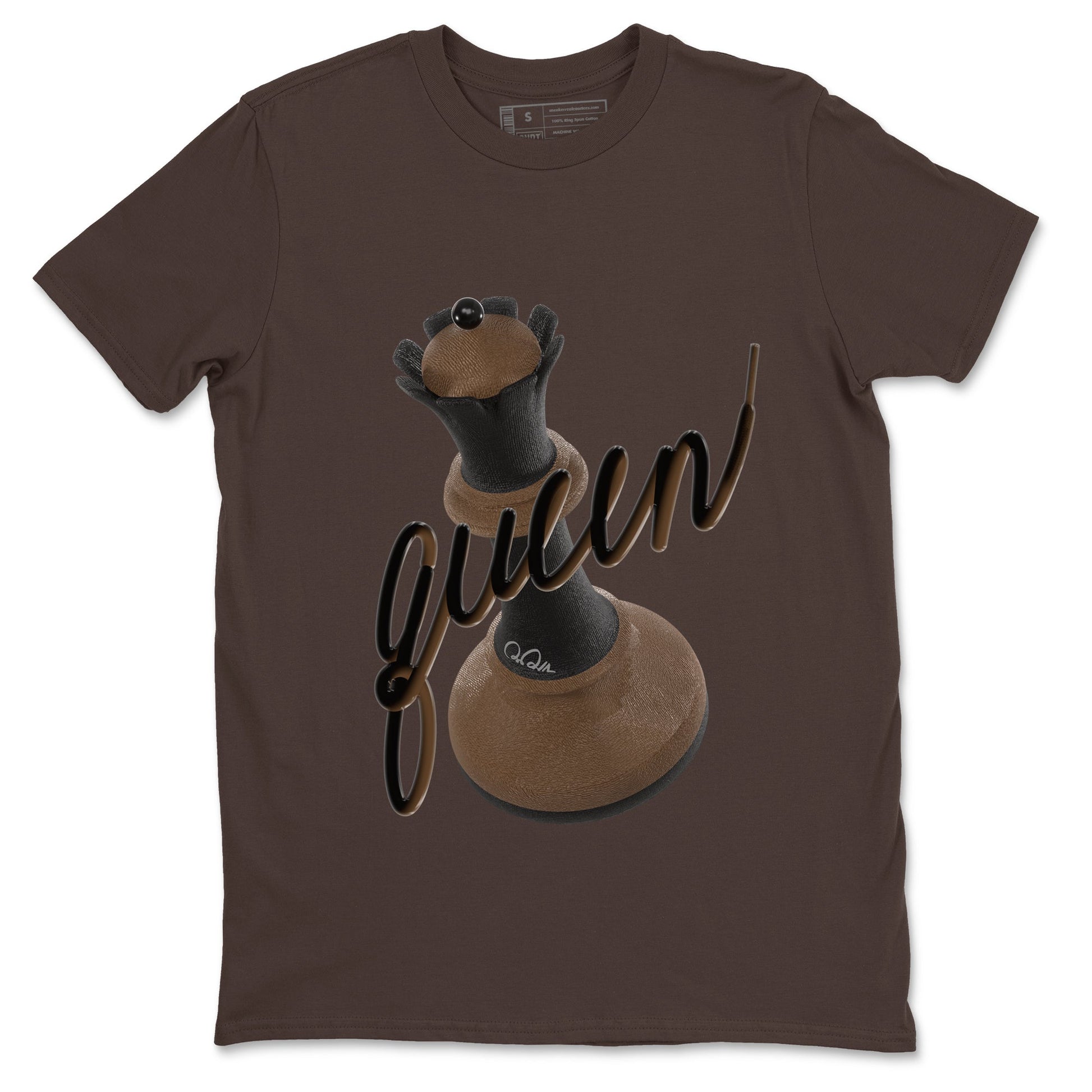 Jordan Jumpman Jack TR Travis Scott Dark Mocha shirts to match jordans 3D Queen sneaker match tees Jordan Jumpman Jack Travis Scott Dark Mocha match shoes to clothes SNRT Sneaker Tees unisex cotton Dark Chocolate 2 shirts