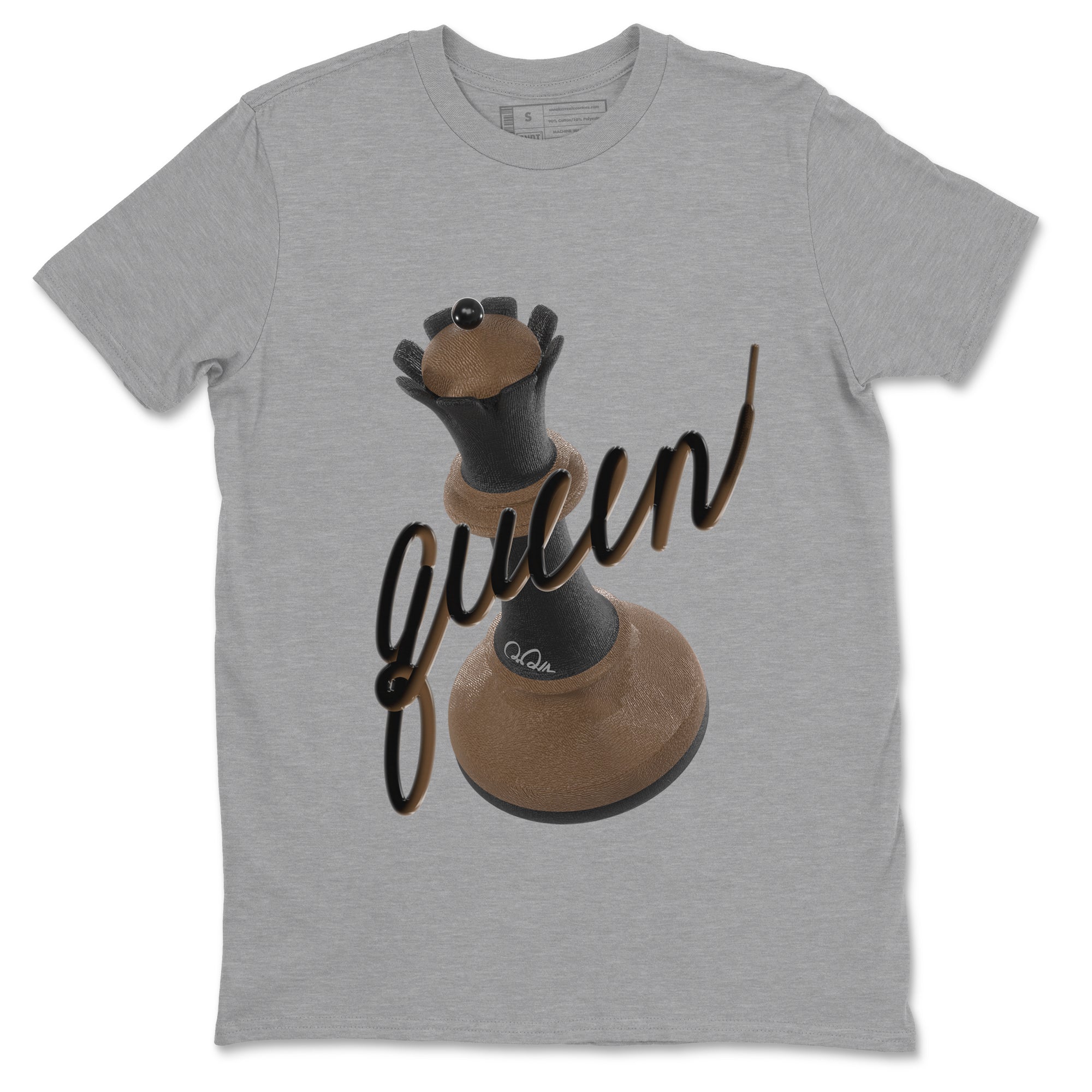 Jordan Jumpman Jack TR Travis Scott Dark Mocha shirts to match jordans 3D Queen sneaker match tees Jordan Jumpman Jack Travis Scott Dark Mocha match shoes to clothes SNRT Sneaker Tees unisex cotton Heather Grey 2 shirts