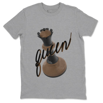 Jordan Jumpman Jack TR Travis Scott Dark Mocha shirts to match jordans 3D Queen sneaker match tees Jordan Jumpman Jack Travis Scott Dark Mocha match shoes to clothes SNRT Sneaker Tees unisex cotton Heather Grey 2 shirts