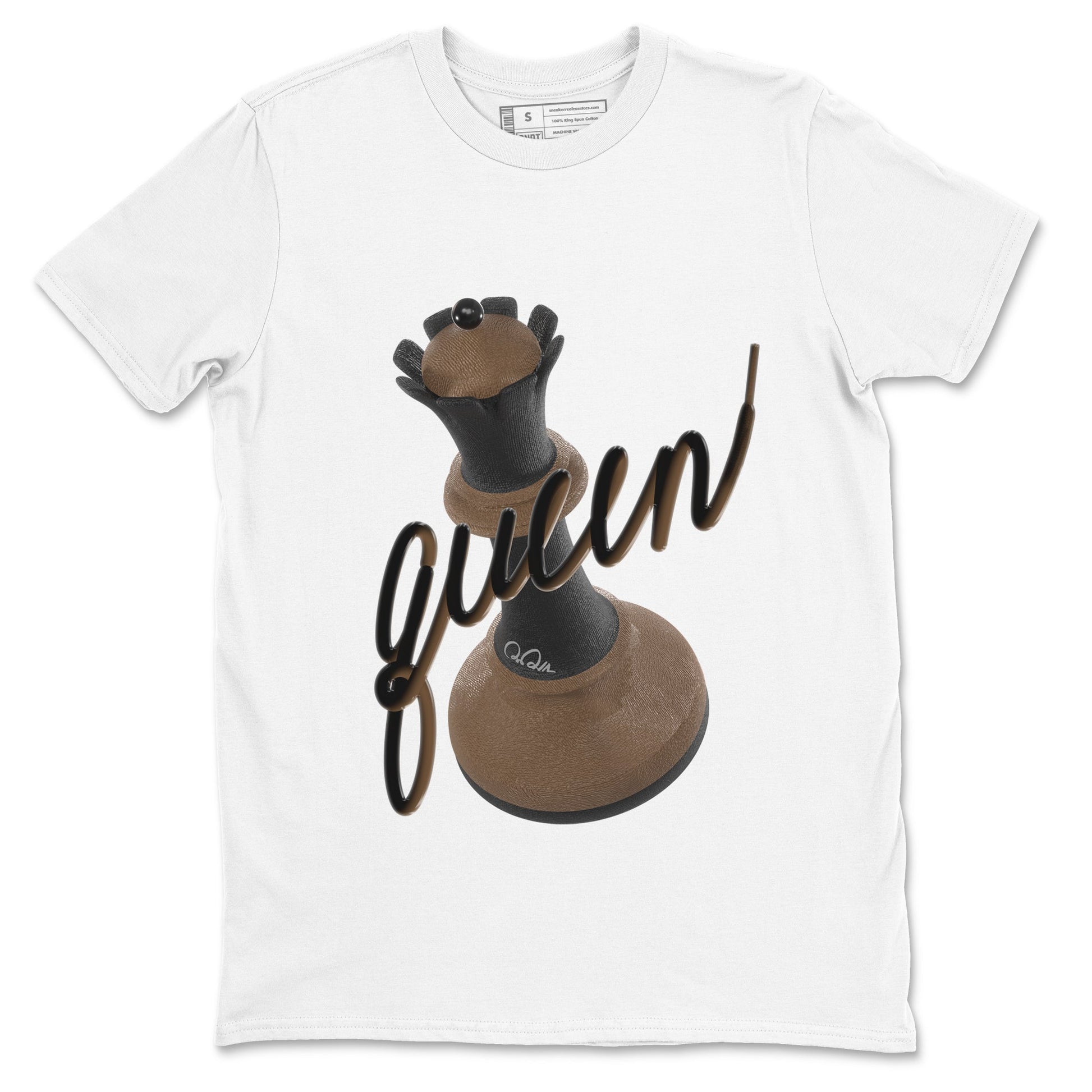 Jordan Jumpman Jack TR Travis Scott Dark Mocha shirts to match jordans 3D Queen sneaker match tees Jordan Jumpman Jack Travis Scott Dark Mocha match shoes to clothes SNRT Sneaker Tees unisex cotton White 2 shirts