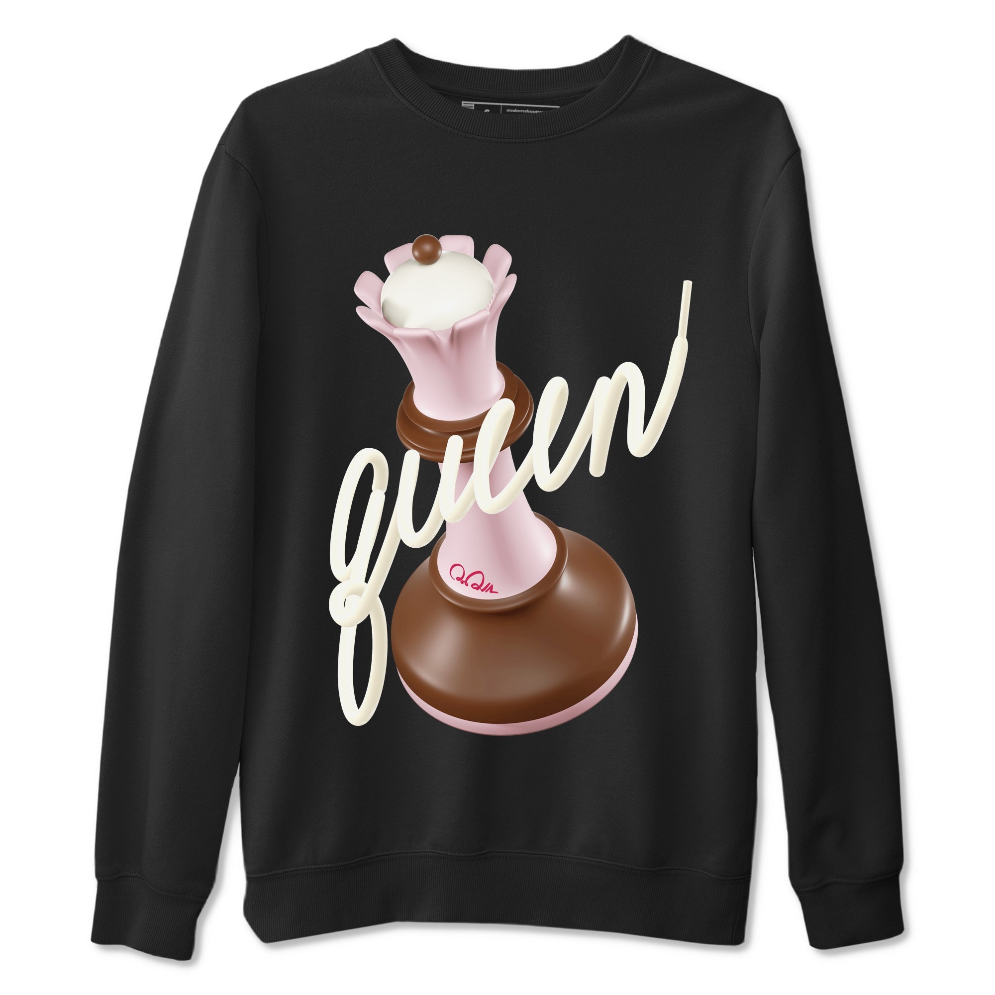 Dunk Cacao Wow And Pink Foam shirts to match jordans 3D Queen sneaker match tees Dunk Cacao Wow And Pink Foam SNRT Sneaker Tees streetwear brand Black 2 unisex cotton tee
