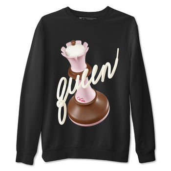 Dunk Cacao Wow And Pink Foam shirts to match jordans 3D Queen sneaker match tees Dunk Cacao Wow And Pink Foam SNRT Sneaker Tees streetwear brand Black 2 unisex cotton tee