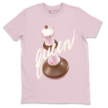 Dunk Cacao Wow And Pink Foam shirts to match jordans 3D Queen sneaker match tees Dunk Cacao Wow And Pink Foam SNRT Sneaker Tees streetwear brand Pink 2 unisex cotton tee