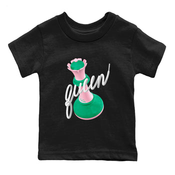 Dunk Low Medium Soft Pink Malachite shirt to match jordans 3D Queen sneaker tees Dunk Retro SE Medium Soft Pink Malachite SNRT sneaker release tees baby toddler Black 2 cotton Shirt