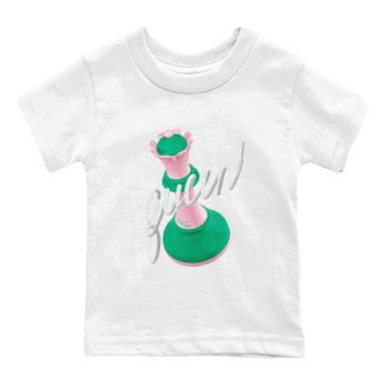 Dunk Low Medium Soft Pink Malachite shirt to match jordans 3D Queen sneaker tees Dunk Retro SE Medium Soft Pink Malachite SNRT sneaker release tees baby toddler White 2 cotton Shirt