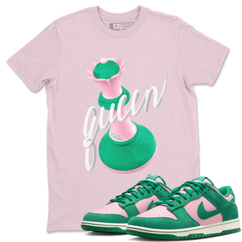 Dunk Low Medium Soft Pink Malachite shirt to match jordans 3D Queen sneaker tees Dunk Retro SE Medium Soft Pink Malachite SNRT Sneaker Release Tees unisex cotton Pink 1 crew neck shirt