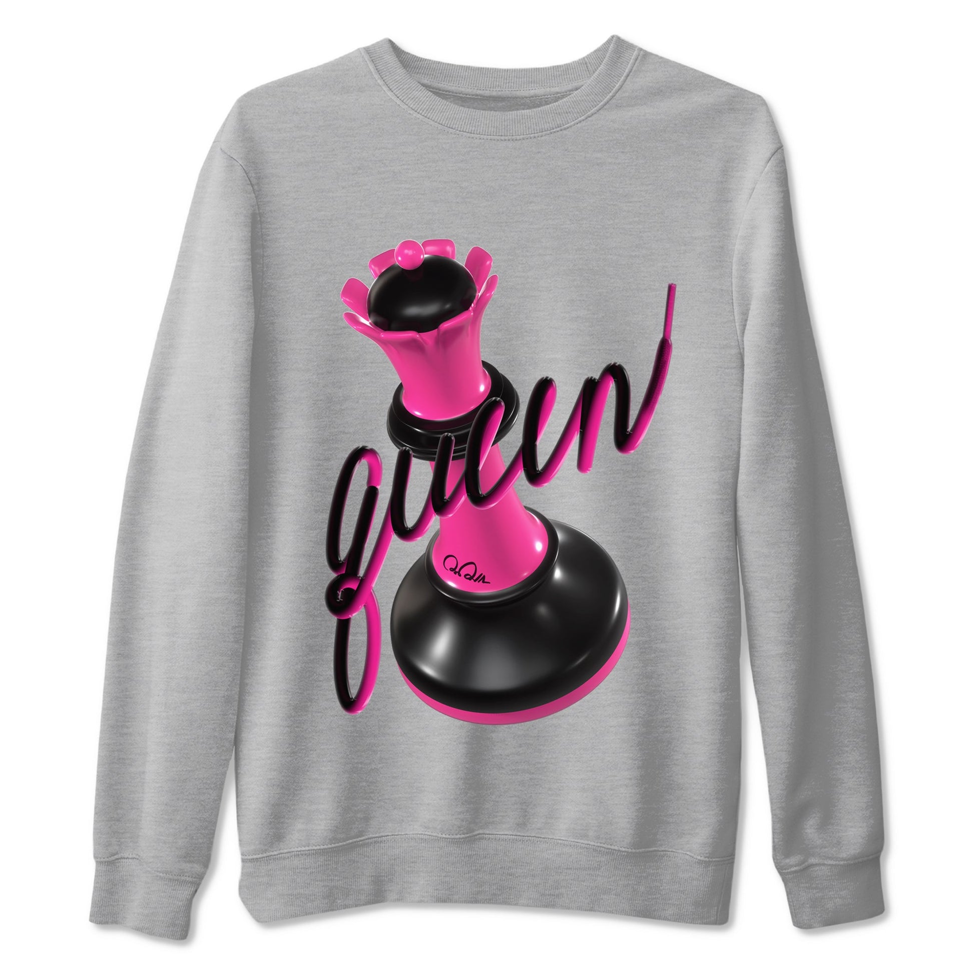 KD 4 Aunt Pearl shirts to match jordans 3D Queen graphic tees KD 4 Aunt Pearl t shirts to match sneakers SNRT Sneaker Tees unisex cotton Heather Grey 2 shirts
