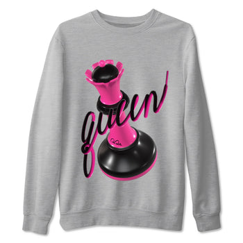 KD 4 Aunt Pearl shirts to match jordans 3D Queen graphic tees KD 4 Aunt Pearl t shirts to match sneakers SNRT Sneaker Tees unisex cotton Heather Grey 2 shirts