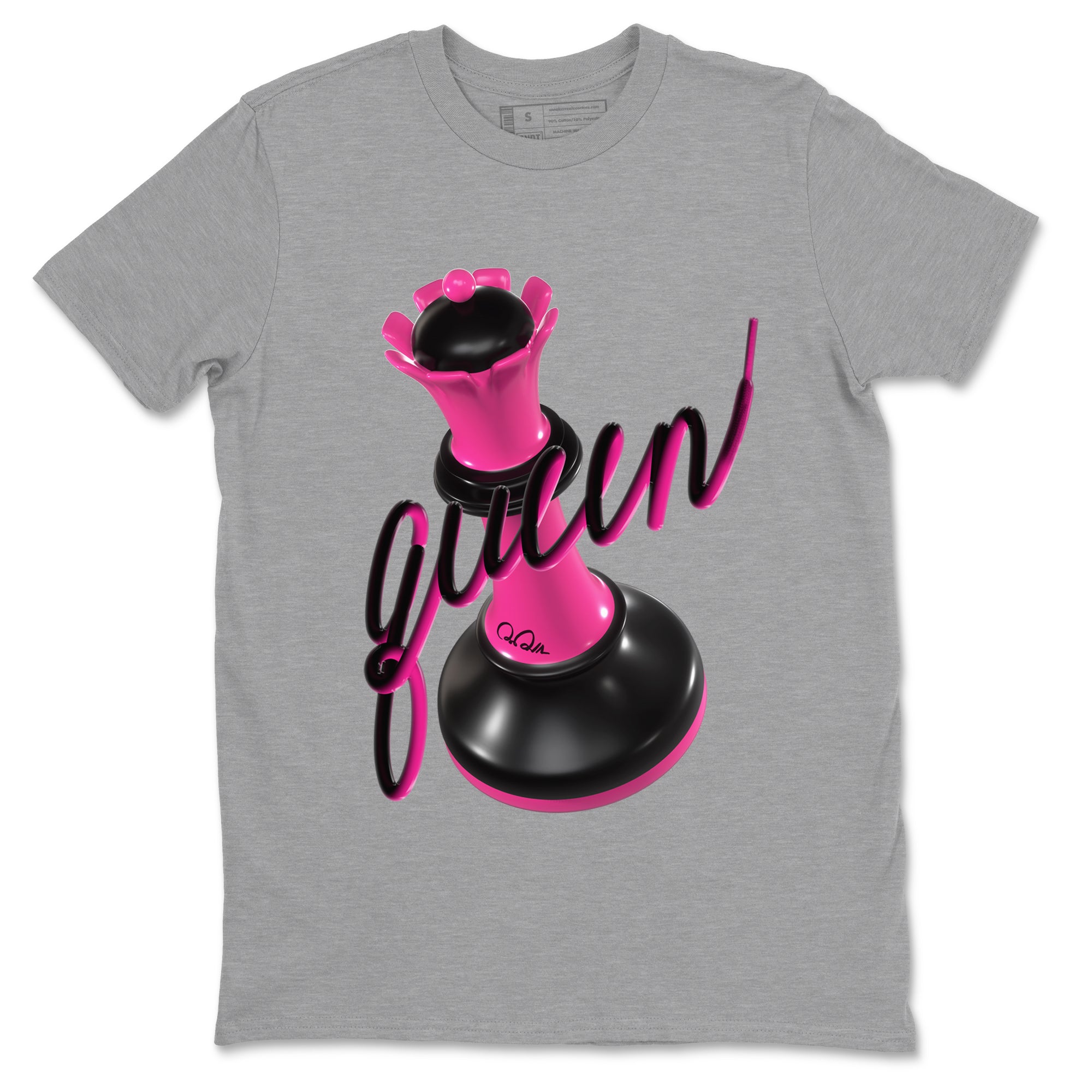 KD 4 Aunt Pearl shirts to match jordans 3D Queen graphic tees KD 4 Aunt Pearl t shirts to match sneakers SNRT Sneaker Tees unisex cotton Heather Grey 2 shirts