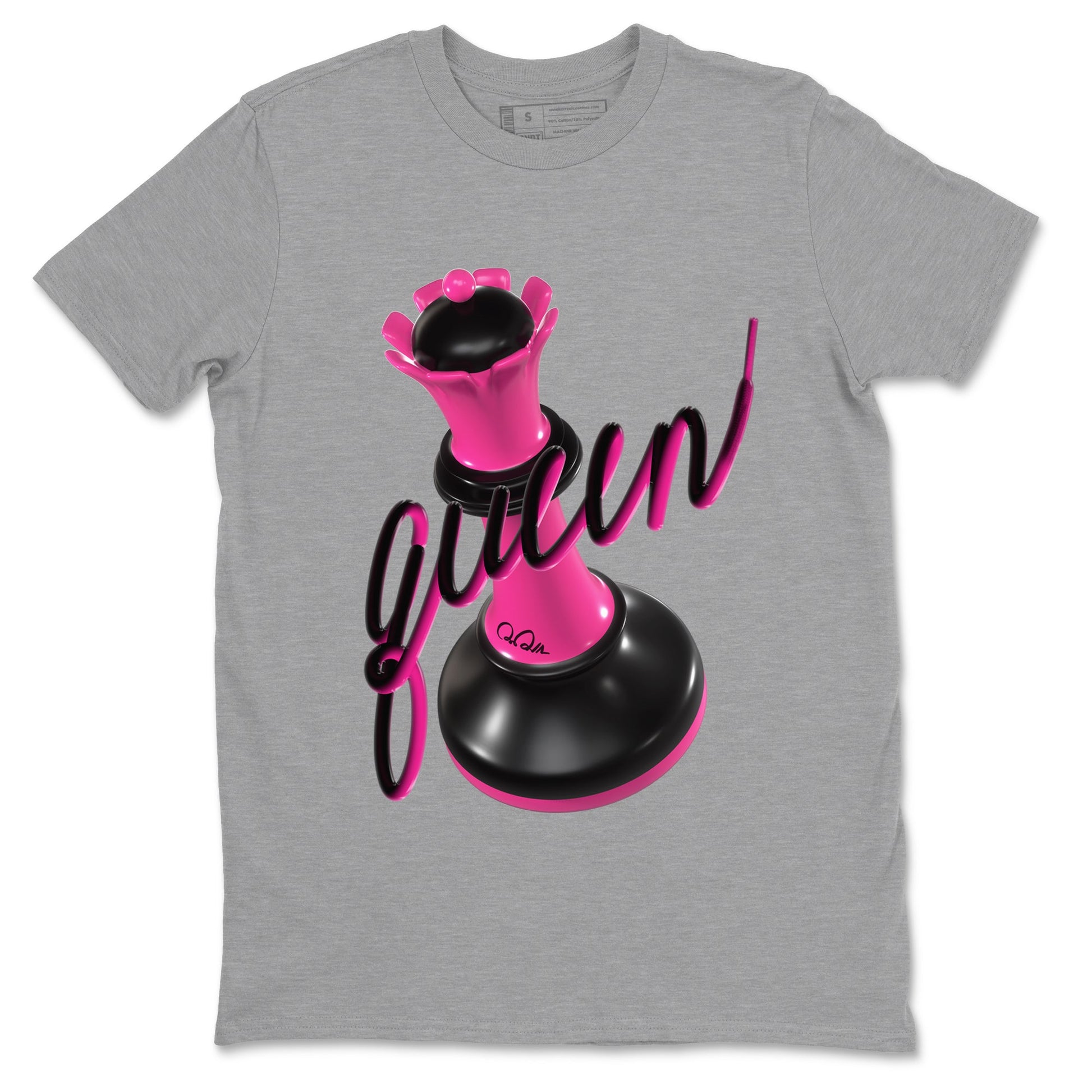 KD 4 Aunt Pearl shirts to match jordans 3D Queen graphic tees KD 4 Aunt Pearl t shirts to match sneakers SNRT Sneaker Tees unisex cotton Heather Grey 2 shirts
