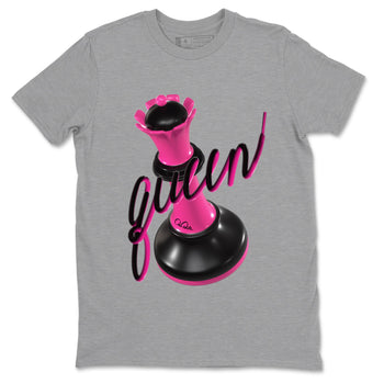 KD 4 Aunt Pearl shirts to match jordans 3D Queen graphic tees KD 4 Aunt Pearl t shirts to match sneakers SNRT Sneaker Tees unisex cotton Heather Grey 2 shirts