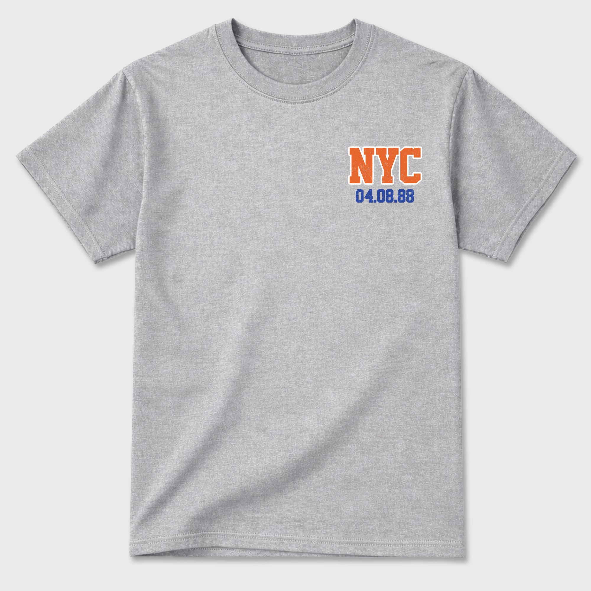 47 Graphic T-Shirt sneaker match tee designed for the sneakers, featuring coordinated color options for a perfect streetwear match. Heather Grey shirt.