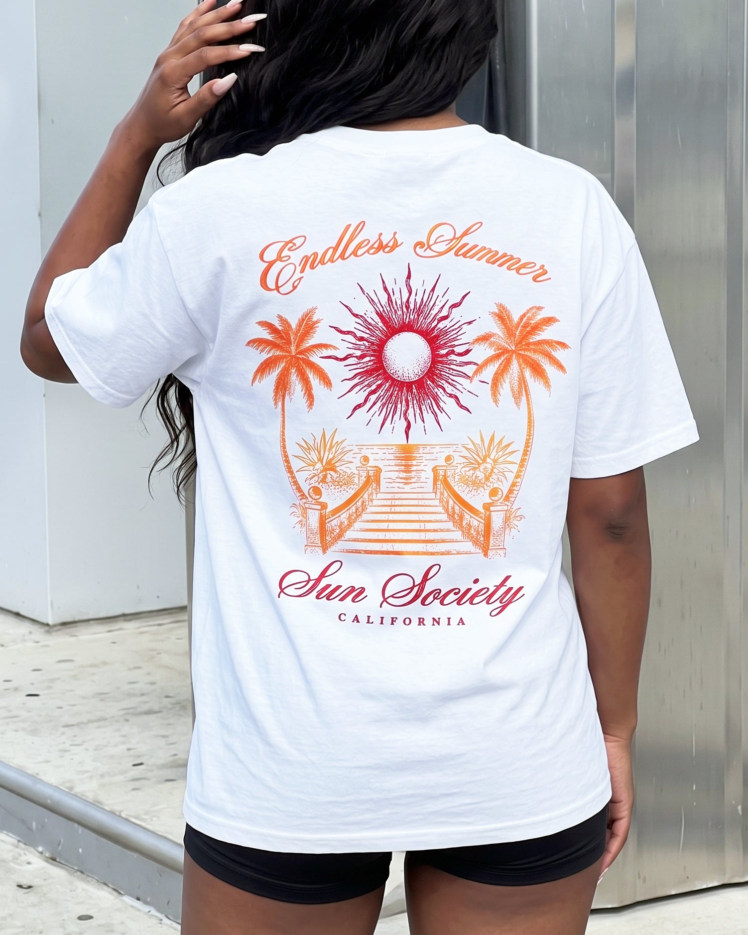 Sun Society Graphic T-Shirt 