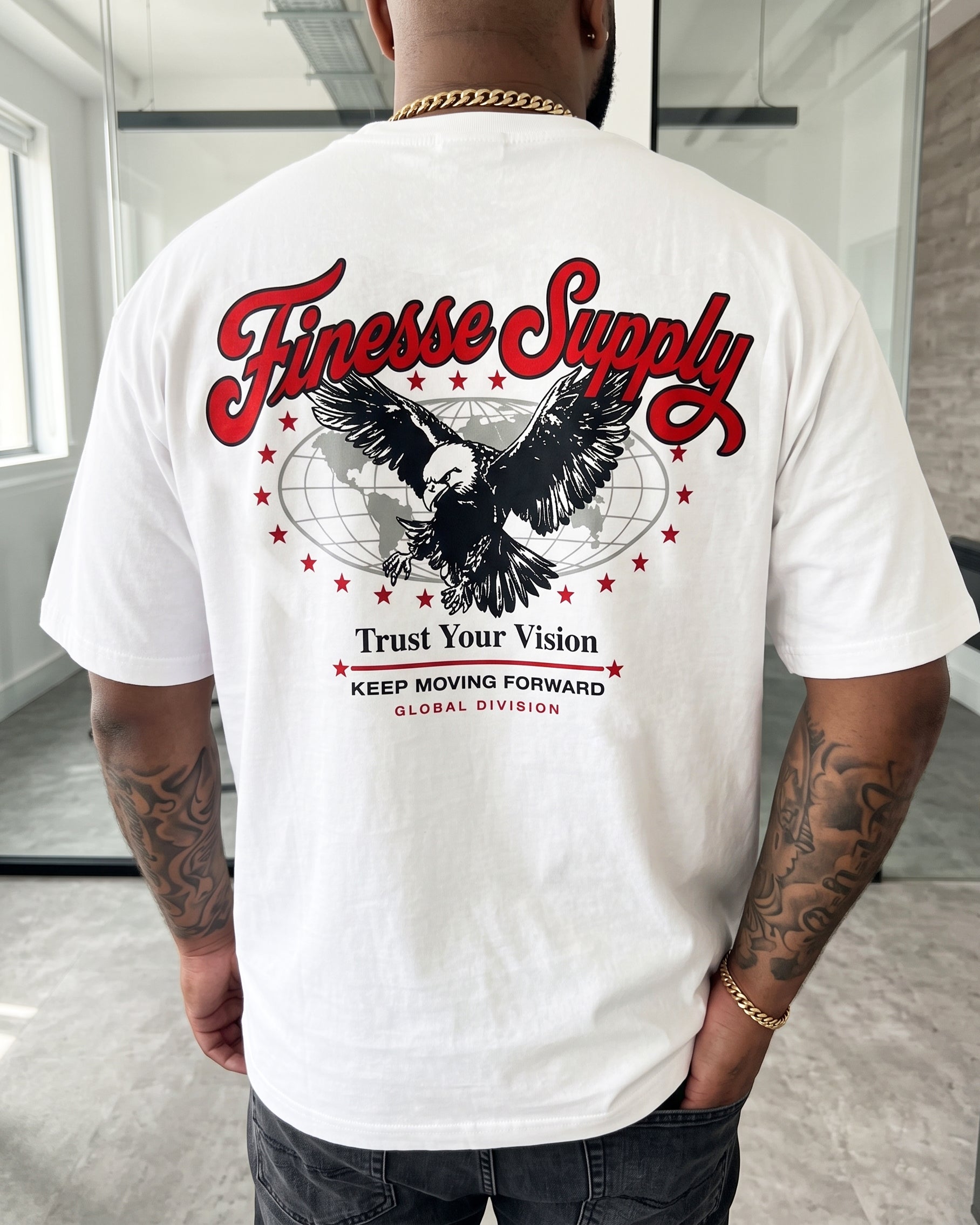 Finesse Supply Premium Graphic Tee - Air Jordan 9 True Red