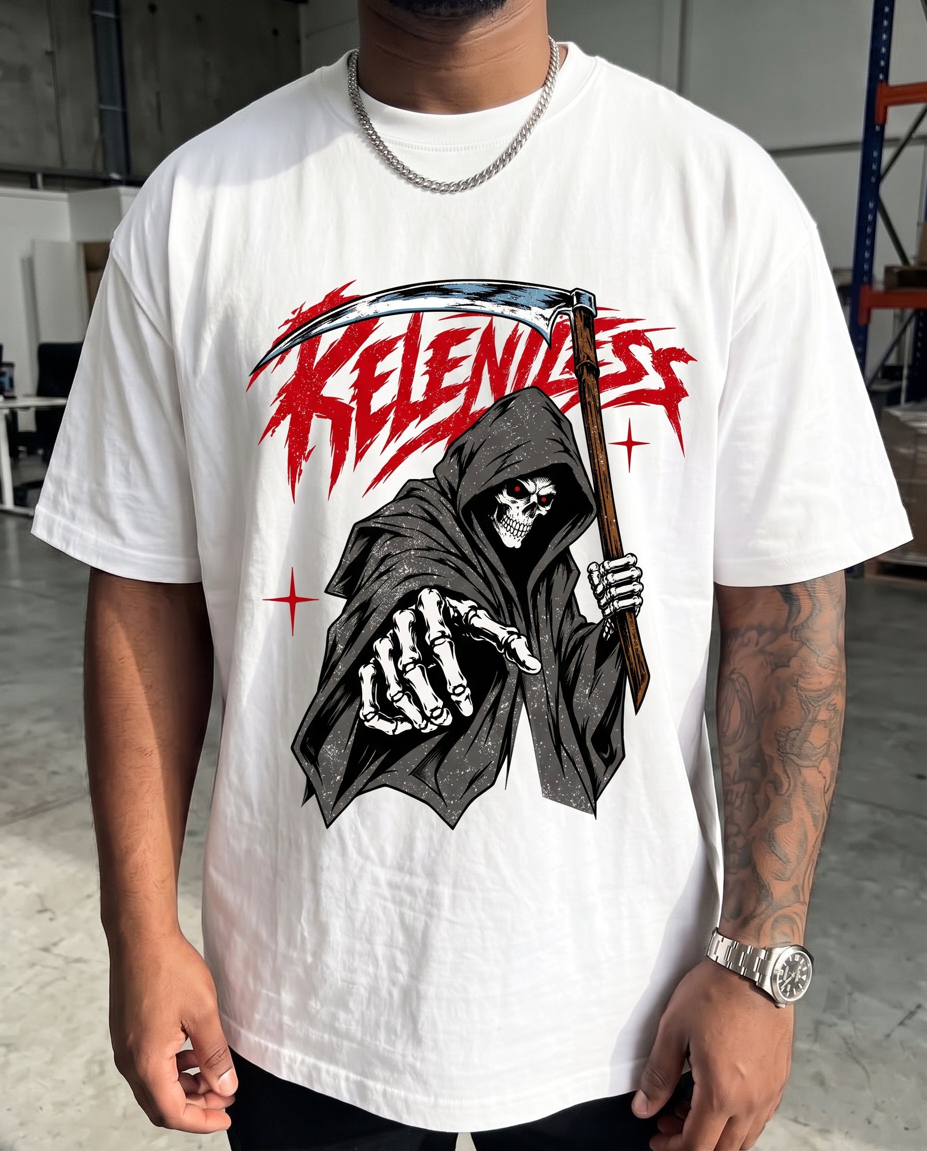Relentless Air Jordan 9 True Red Matching Graphic Tee