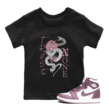Trust None SNRT Sneaker Tee Kids - Air Jordan 1 Mauve - SNRT Sneaker Tee