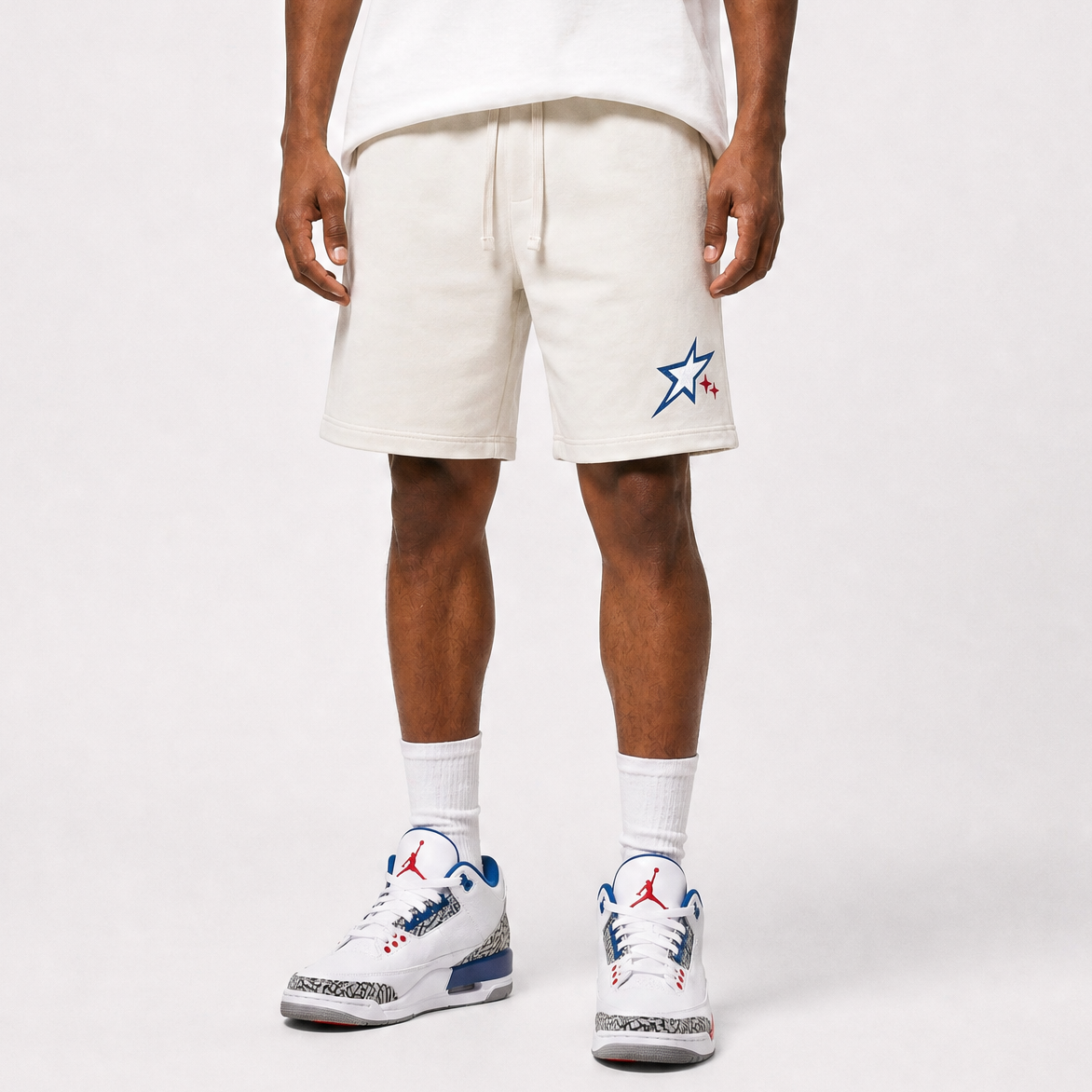 Three Stars Premium Fleece Shorts - SNRT Sneaker T-shirts