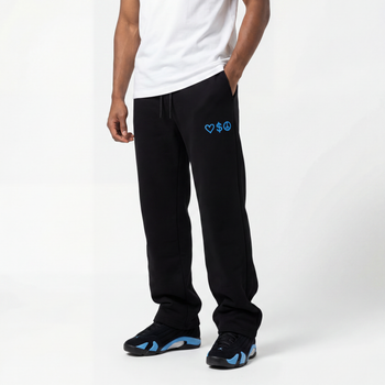 Love Money Peace Symbol Unisex Sweatpants - Air Jordan 14 University Blue