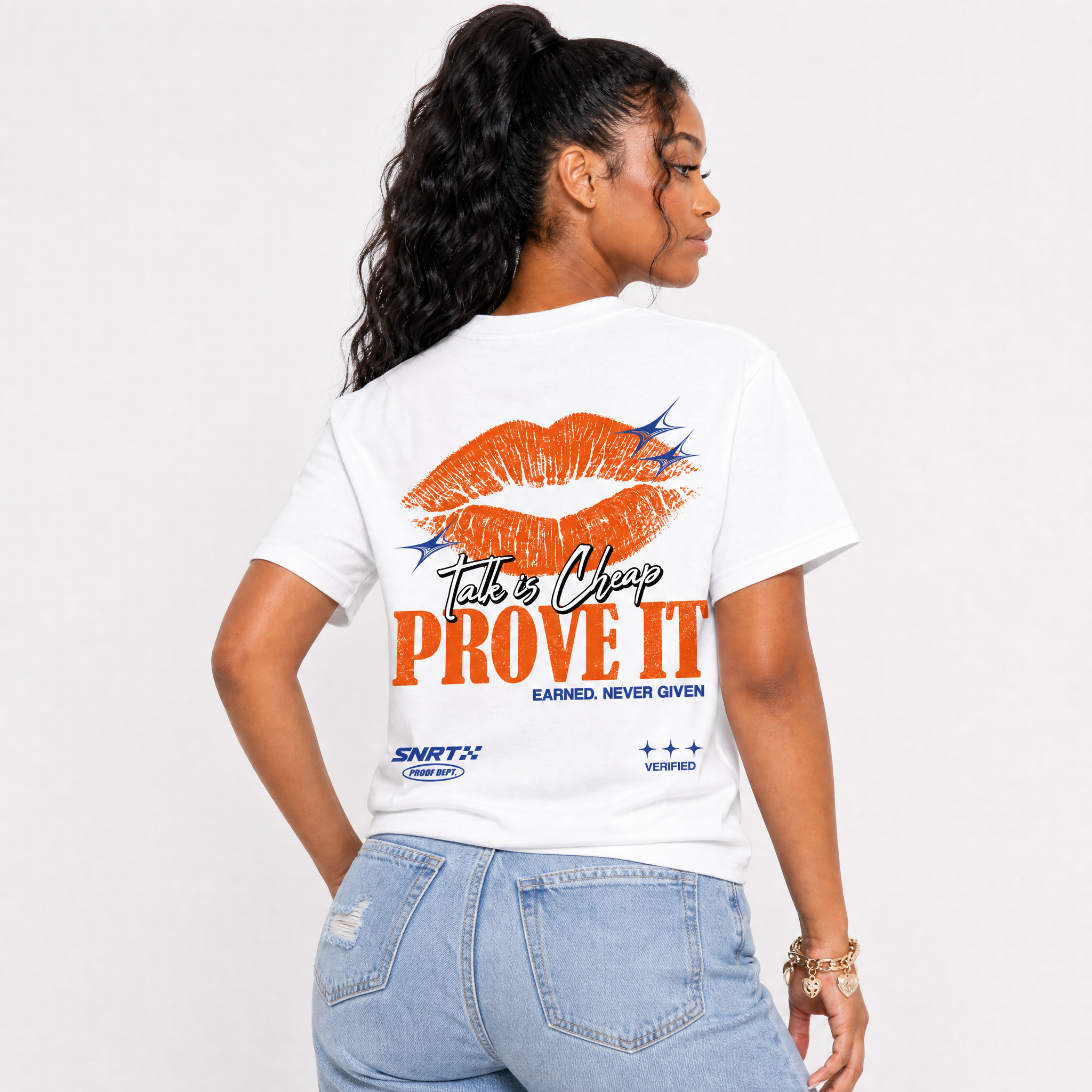 Talk Is Cheap Premium Graphic Tee - SNRT Sneaker T-shirts