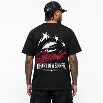 Heart of Sinner SNRT Sneaker Tees - Air Jordan 4 Toro Bravo - SNRT Sneaker T-shirts