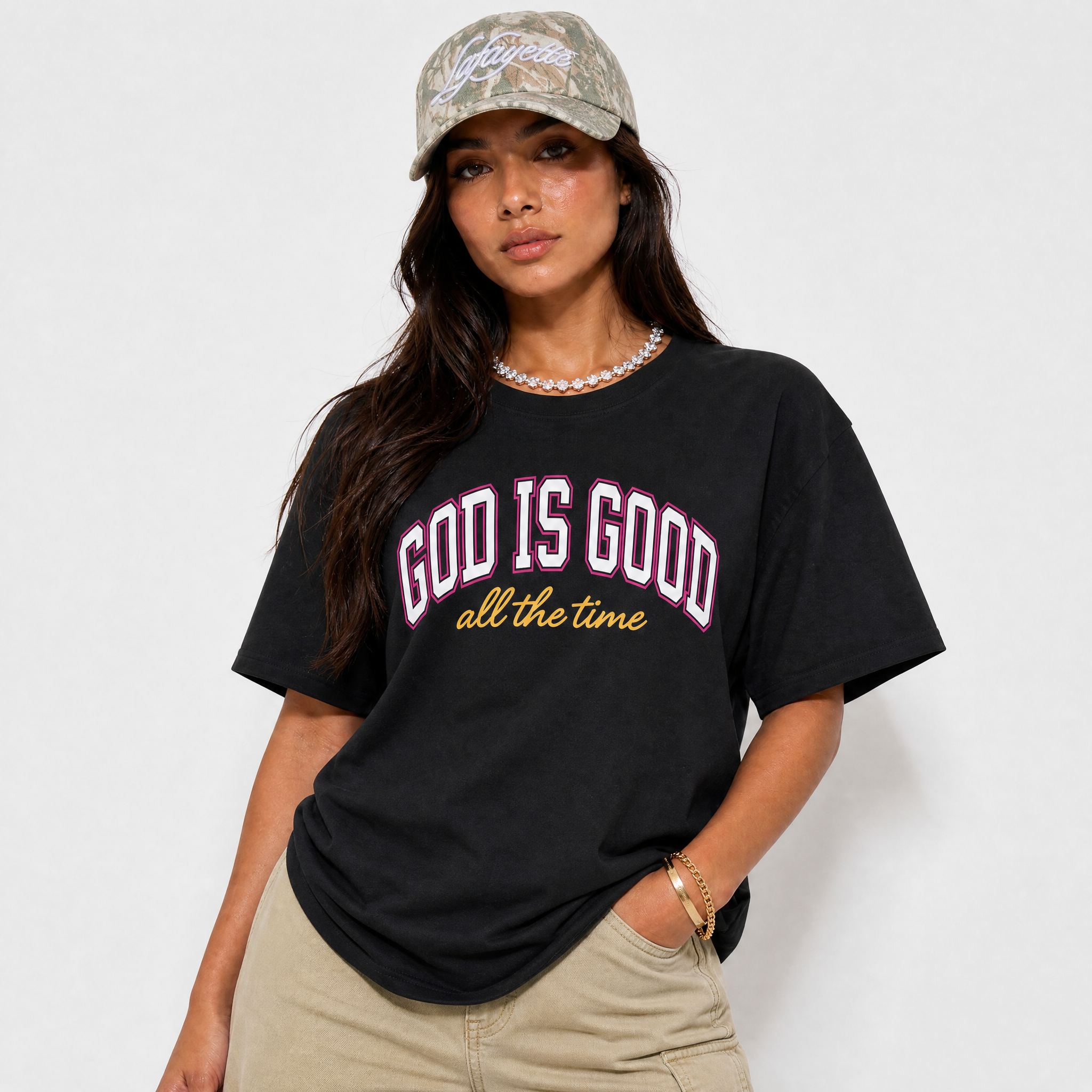 God Is Good Premium Graphic T-shirt - Air Jordan 4 Comic