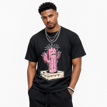 Sneaker Box Cactus SNRT Sneaker Tees - Air Jordan 1 Travis Scott Tropical Pink