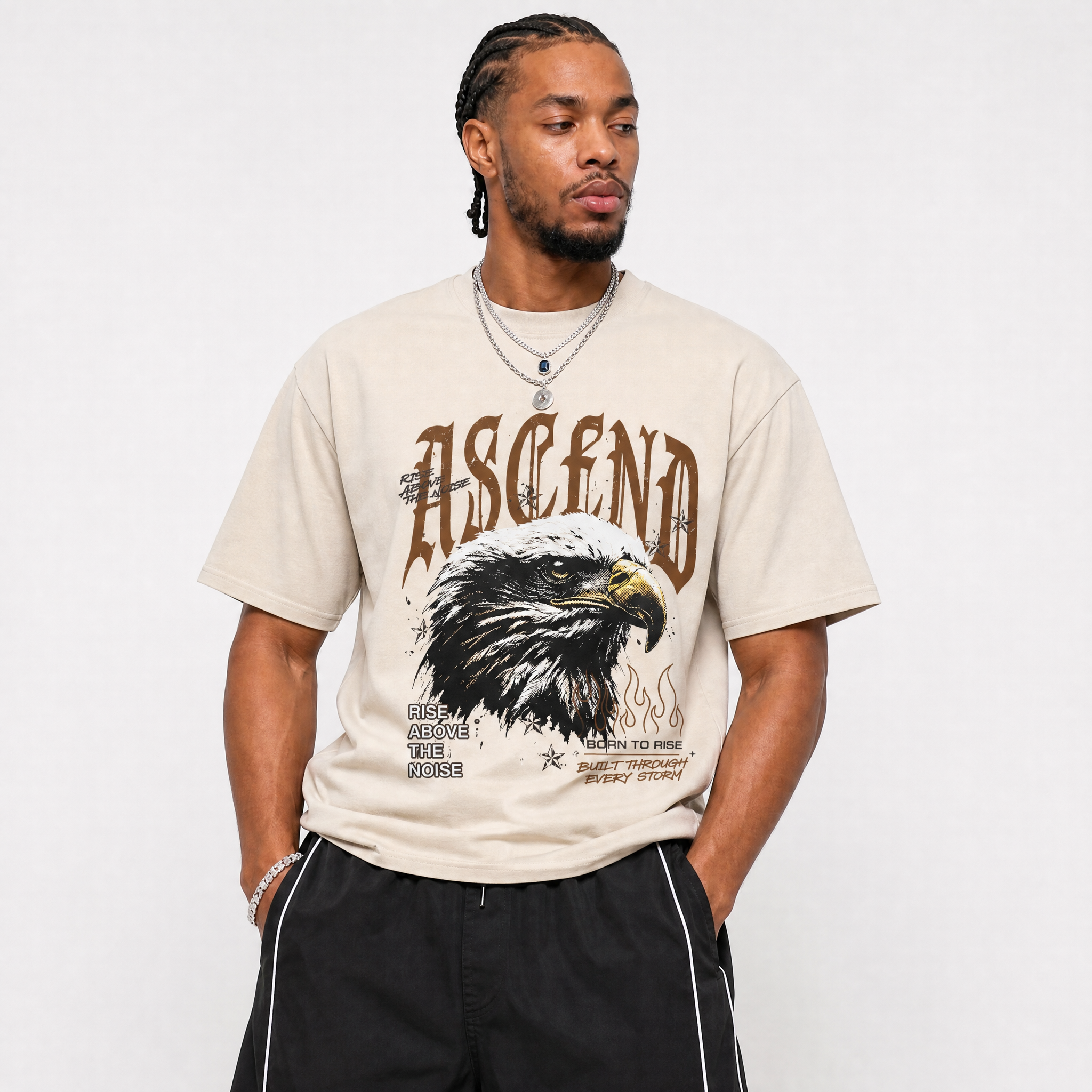 Ascend Beyond Premium Graphic T-shirt - SNRT Sneaker T-shirts