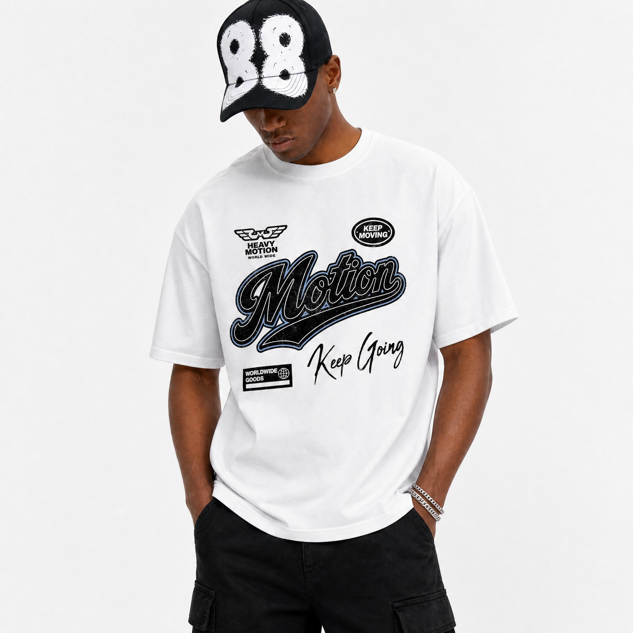 Heavy Motion Premium Graphic T-shirt